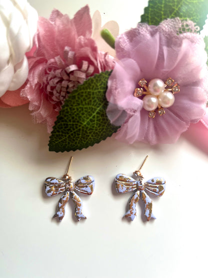 Embossed bows